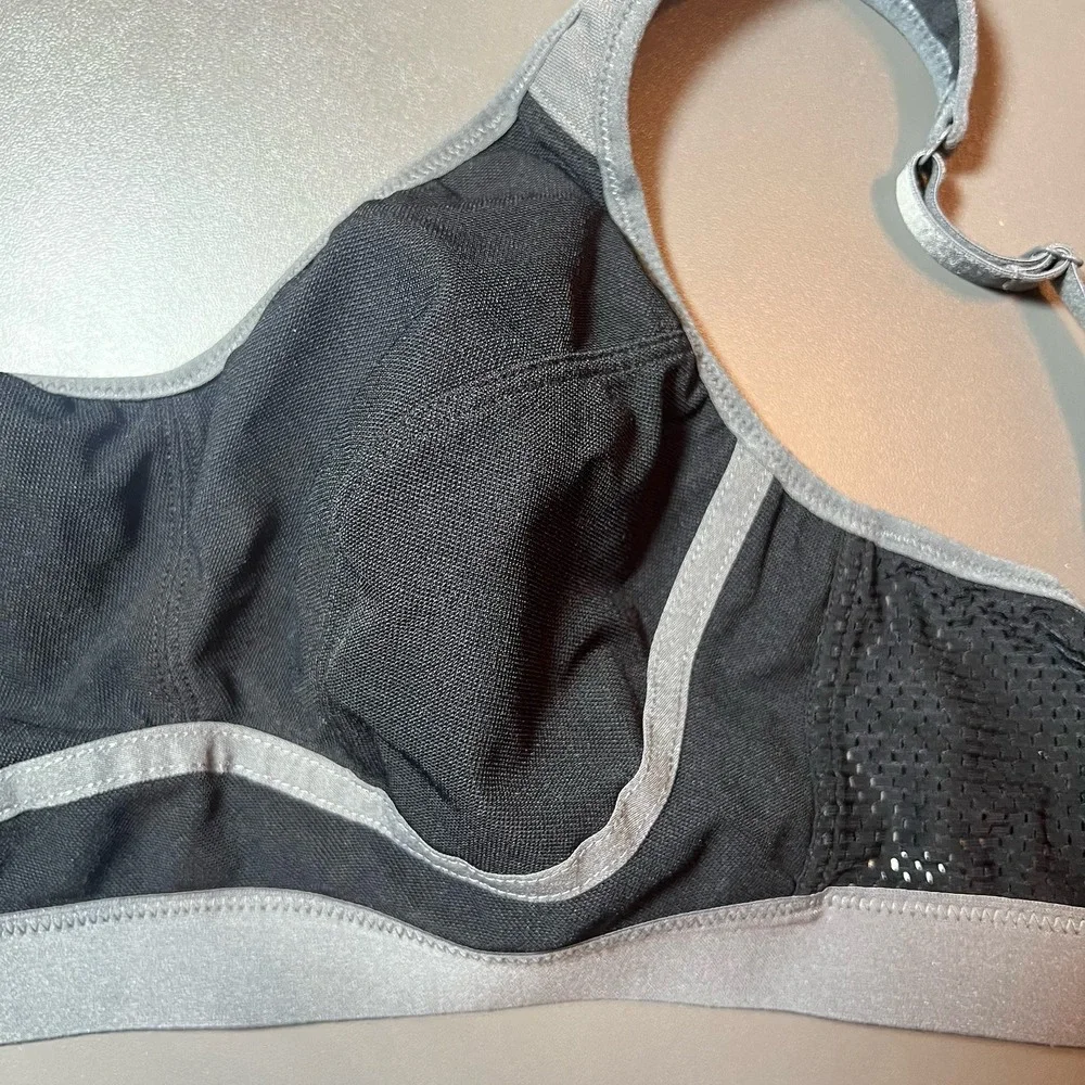 SYROKAN Sport Bra Women's High Impact‎ Tailored Breathable Full Coverage 34 D